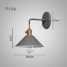 E27 - Modern wall lamp with switchWall lights