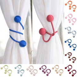 Curtain clips - buckles - balls with rope