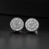 Elegant - small round crystal stud earringsEarrings