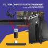 Wireless - Bluetooth - USB-C - adapter - audio receiver - transmitter - converter for Nintendo Switch - PS4 - PCSwitch