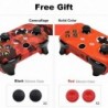 Silicone protective case cover - for Xbox One Slim controller - with 2 grips capsControllers