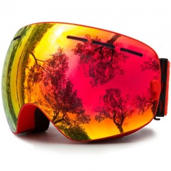 Ski goggles - interchangeable lens - double layer - anti-fog - snowboard sunglasses - UV 400