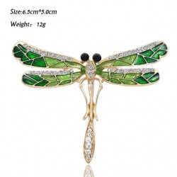 Retro crystal brooch with insects - dragonfly / butterfly / bee / elephant / cats / birds / sea horseBrooches