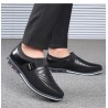 Elegant classic men's shoes - slip onShoes