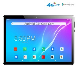 4G LTE tablet - 10.1 inch - 2GB RAM - 32GB ROM - Android 9 - Octa Core - Google Play - GPS - Bluetooth - WiFi - cameraTablets