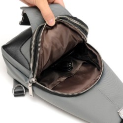 Luxurious chest / shoulder bag - backpack - USB charging port - waterproof - unisexBackpacks