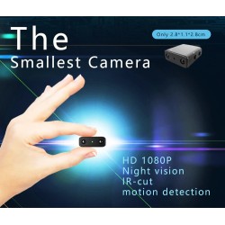 Mini security camera - full HD - 1080P - night vision - motion detection - video / voice recorderSecurity cameras