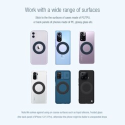 Magnetic ring - silicone phone holder - sticker - universalHolders