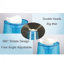 Ultrasonic air humidifier - double sprayers - 3000mlHumidifiers