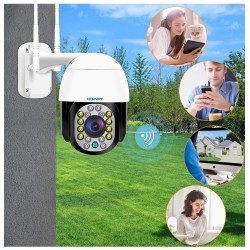 Security CCTV camera - night vision - outdoor - WiFi - 2MP - PTZ - HD - 1080PSecurity cameras