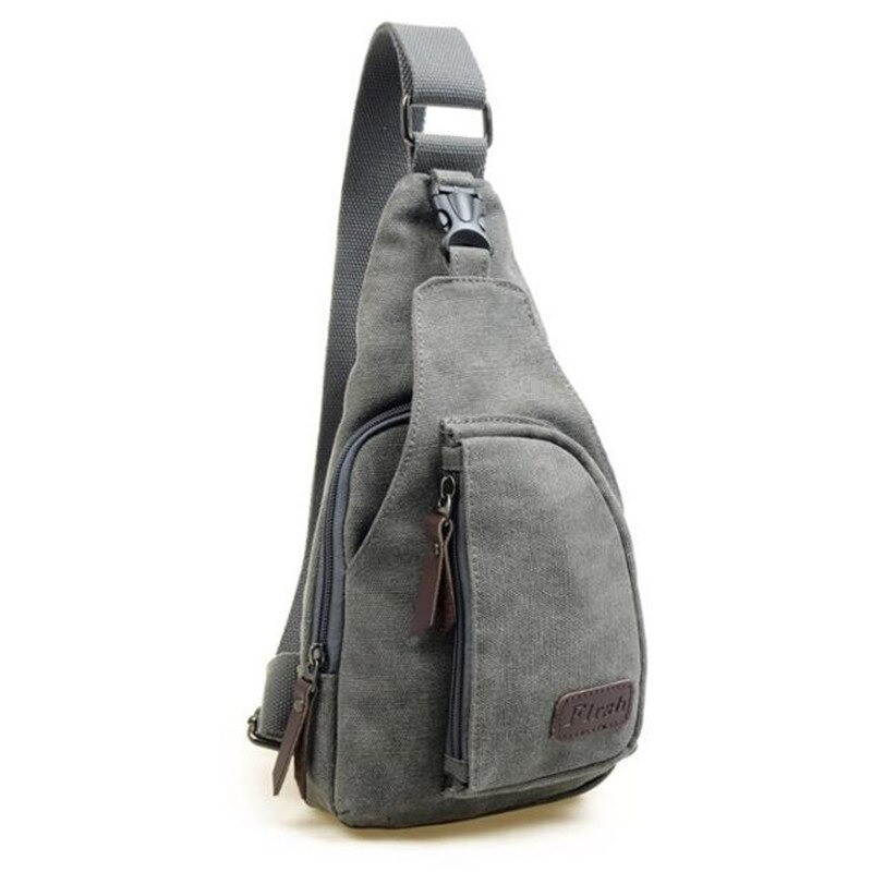 Men's canvas backpack - shoulder / crossbody bagBags