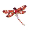 Crystal dragonfly broochBrooches