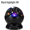 LED night lamp - starry sky projector - rotatable - 3WLights & lighting