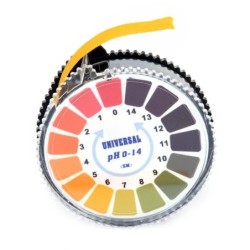 PH test strips - alkaline / acid indicator - paper roll - 0-14 PHWater filters