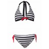 Sexy striped bikini setBeachwear