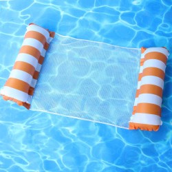 Inflatable floating pool hammockSwimming
