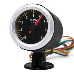 Car LED tachometer - 52mm - 0-8000 RPM - 12VInterior accessories