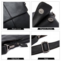 Genuine Leather Crossbody Shoulder BagBags