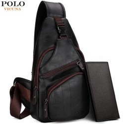 Fashion POLO shoulder bag - leather backpackBags