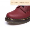 Genuine leather with warm plush - women's boots - rubber sole - autumn - winterBoots